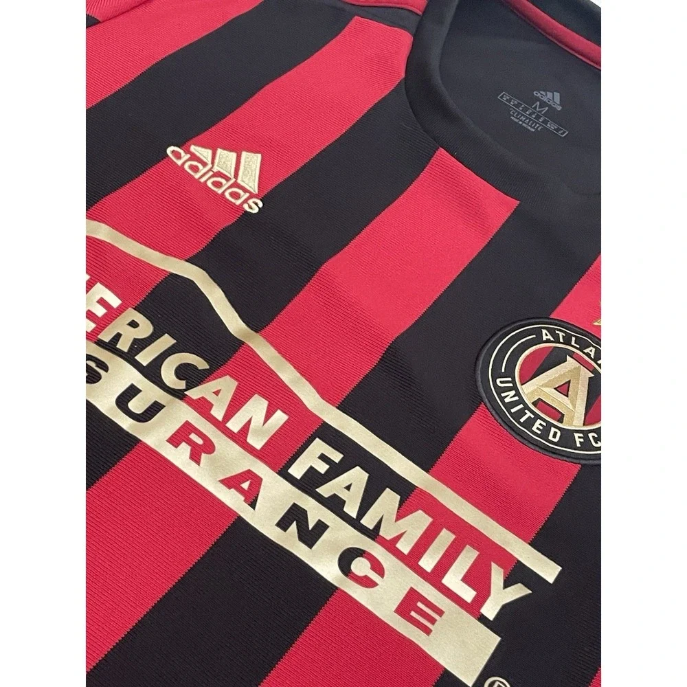 Atlanta United 2019 Adidas Soccer Jersey Men's Medium Red / Black MLS
